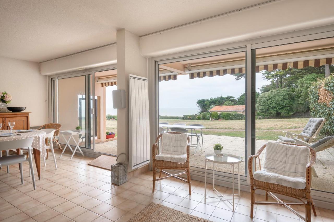 Rez-De-Terrasse Face Mer Pour 4 Personnes Pornic Exterior photo