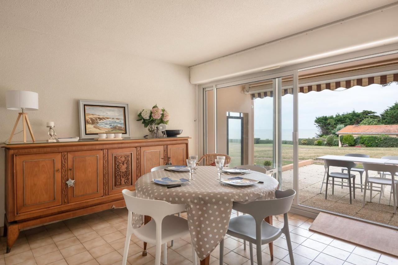 Rez-De-Terrasse Face Mer Pour 4 Personnes Pornic Exterior photo